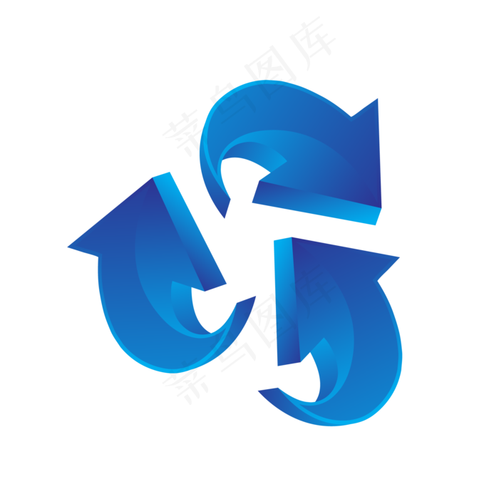 蓝色创意箭头蓝色创意箭头