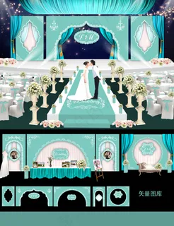 蒂芙尼蓝婚礼主题 蒂芙尼蓝婚礼主题