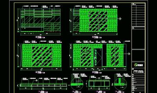 CAD之公司办公场所布置设计
