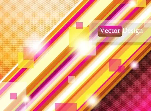 炫丽动感背景矢量素材五ai矢量模版下载