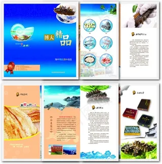 海参（水产品）画册共12P
