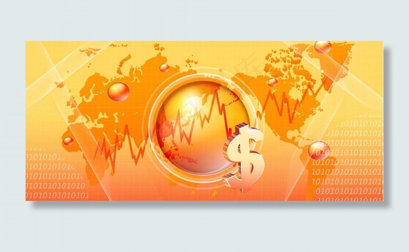 金色 科技 背景图片