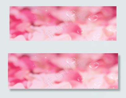 粉色背景　