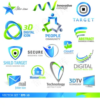 标志图标设计素材图片