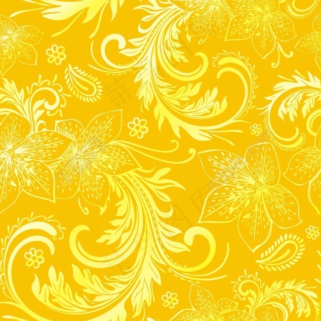 金色欧式底纹cdr矢量模版下载