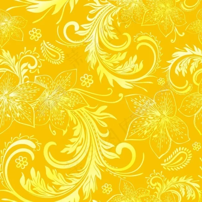 金色欧式底纹cdr矢量模版下载