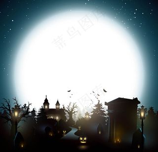 万圣节创意广告