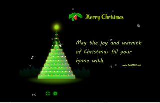 圣诞节flash动画