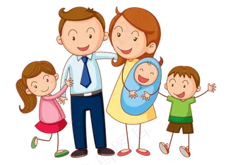 可爱卡通儿童卡通人物免抠图