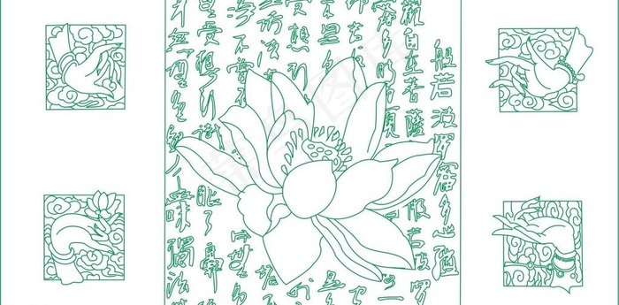 艺术玻璃背景图案图片