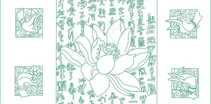 艺术玻璃背景图案图片cdr矢量模版下载