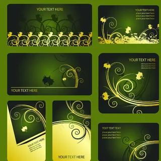 花纹底图卡片图片