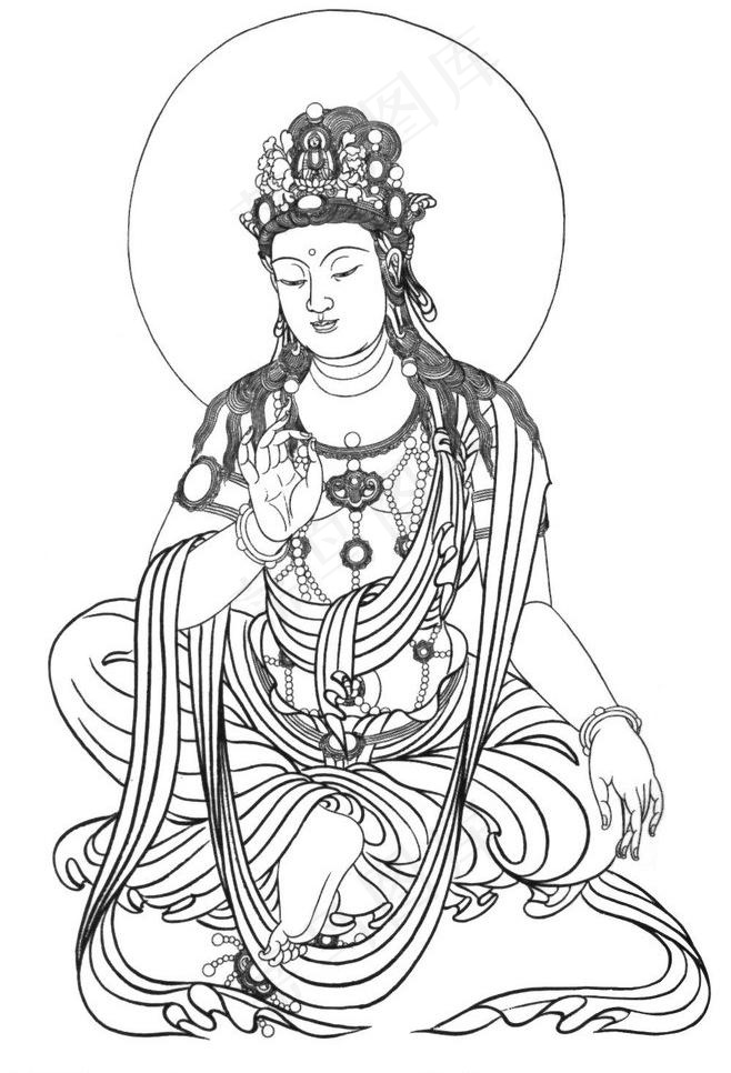 南无观世音菩萨像图片