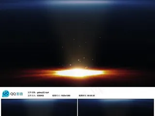 粒子上升宇宙粒子高清循环视频素材