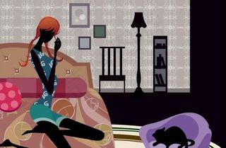 时尚人物剪影MM矢量图14