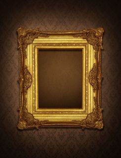 金色相框边框图片