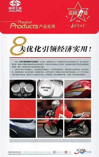 嘉陵摩托 8大优化 嘉陵力量 摩托...