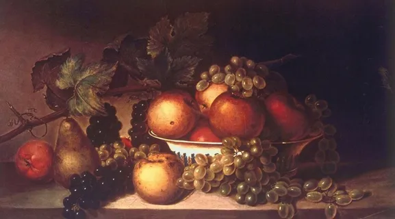 欧式水果装饰油画图片