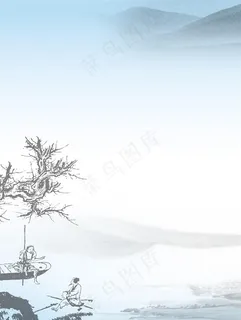 水墨风背景图 水墨风背景图