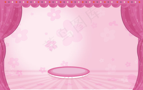 粉色背景图