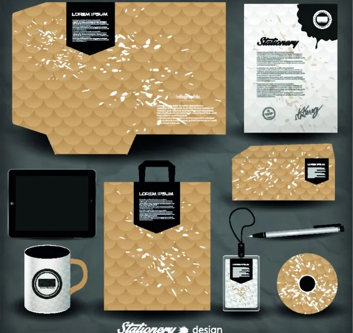 VI设计eps,ai矢量模版下载