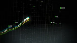 越来越多的股票指数的运动背景 视频...