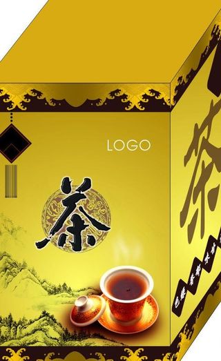 茶叶盒 （效果图）图片