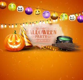 万圣节创意广告