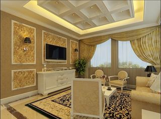 电视背景墙装修设计效果图