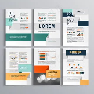 欧美简单大气企业产品宣传页宣传册