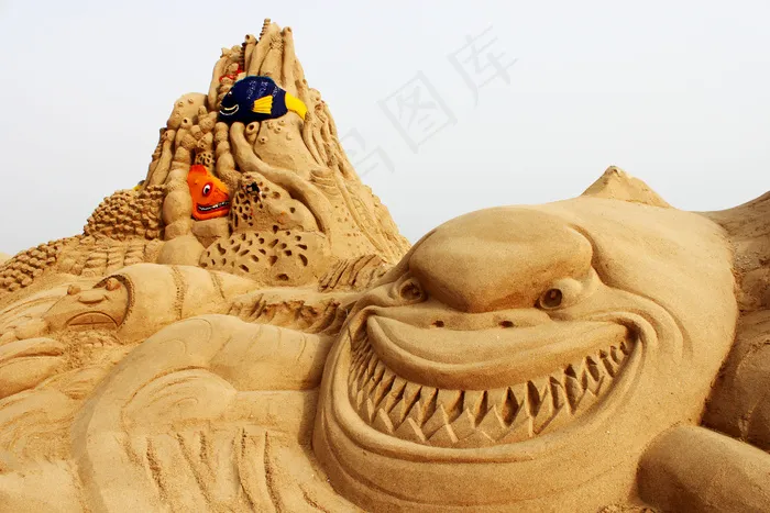 沙雕 海底总动员图片