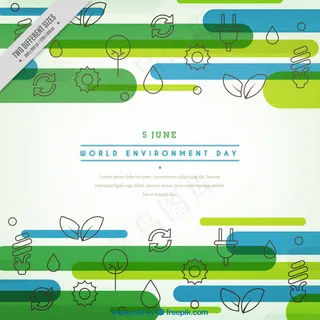 绿色背景矢量图