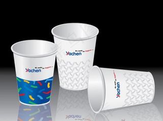 一次性纸杯包装图片