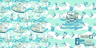 底纹边框矢量素材