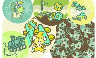 一组很可爱的卡通壁纸图片