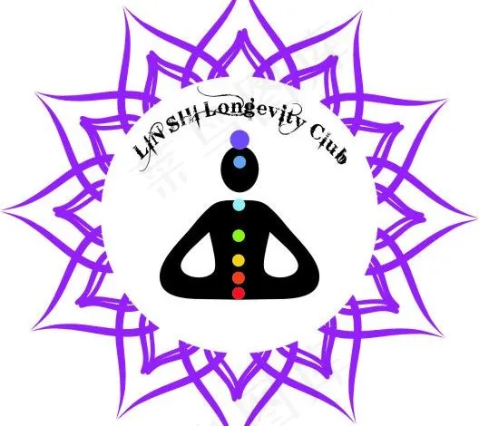 养生馆 logo图片cdr矢量模版下载