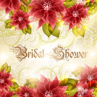 浪漫多彩花朵背景矢量素材