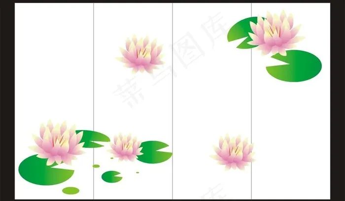 移门花纹图片cdr矢量模版下载