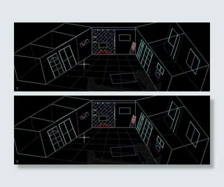 老房子设计三维CAD