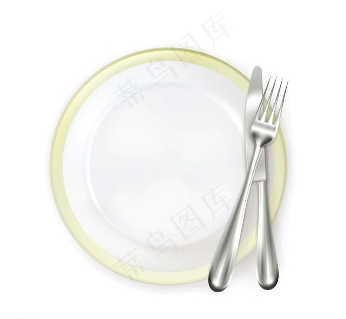西餐餐具刀叉勺子图片