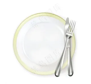 西餐餐具刀叉勺子图片