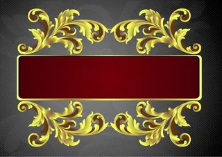 古典的金框