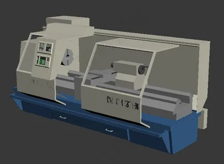 数控车床模型 数控车床模型