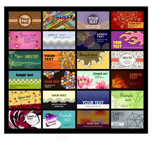 炫彩名片模板集锦