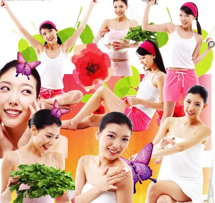 美容美体图片(4134X4134(DPI:300))psd模版下载