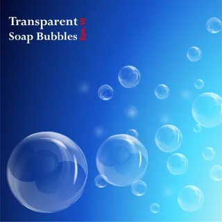 气泡蓝色背景矢量图 气泡蓝色背景矢量图