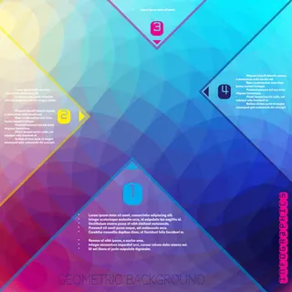 炫彩时尚条纹背景