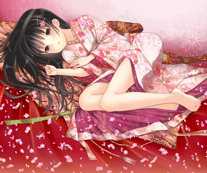 和服美少女