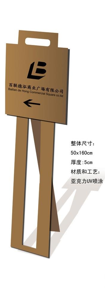 百联导示图片psd模版下载