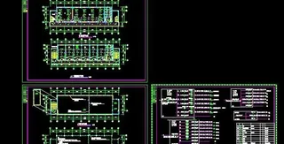 四层照明平面图